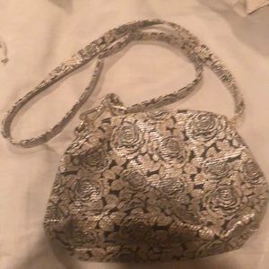 Black and gold shoulder bag - new!